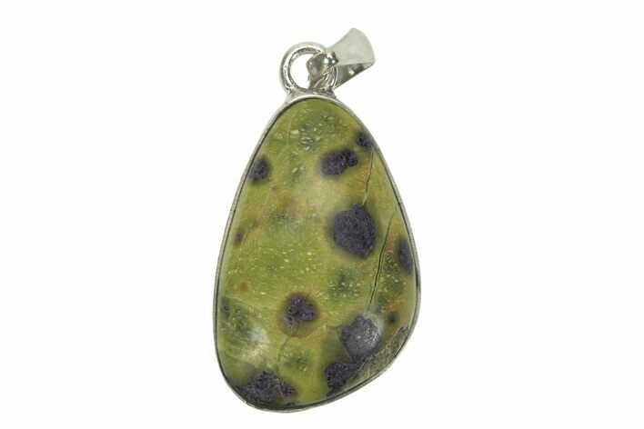 Polished Atlantisite Pendant (Necklace) - Sterling Silver #228531